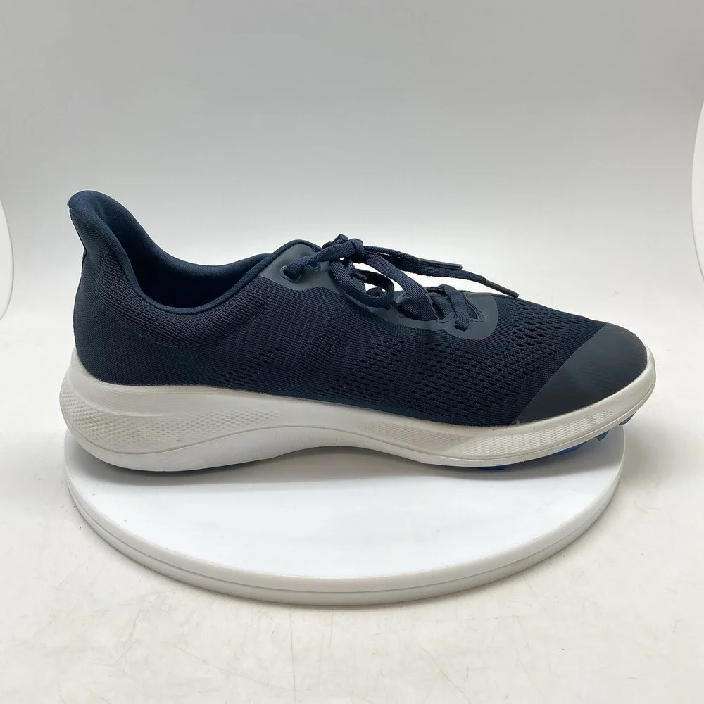 FootJoy Shoes Mens 8.5‎ M Flex Spikeless Golf Navy Blue Lightweight Mesh 56140